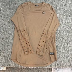 Pink Dolphin Long Sleeve Shirt Size Large